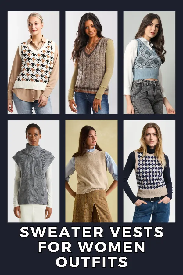 Sweater Vests For Women Outfits