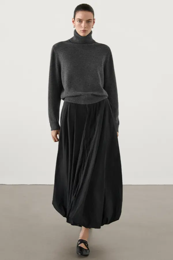 High Neck Sweaters Women