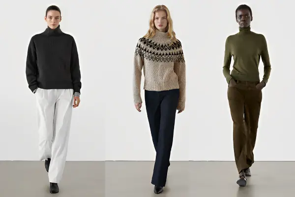 High Neck Sweaters