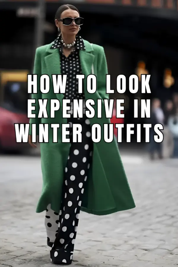 How to Look Expensive in Winter Outfits