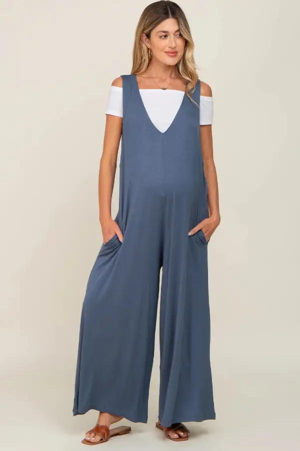 Maternity Jumpsuit Outfit Casual