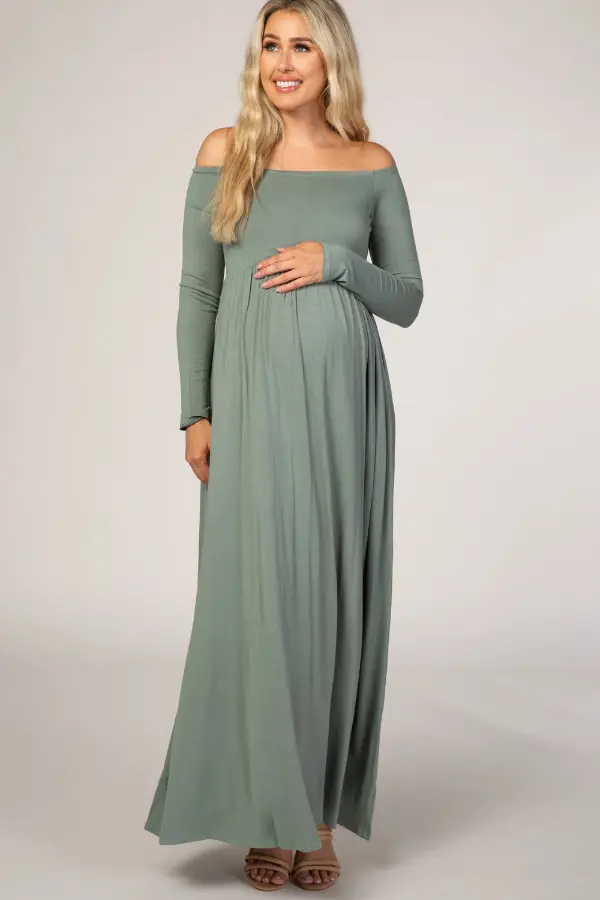Maternity Outfits Maxi Dresses