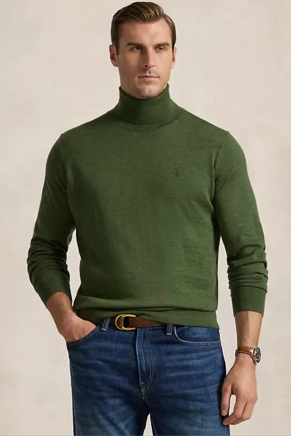 Men's Turtleneck Sweater Outfit