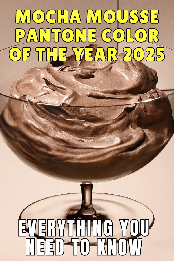 Mocha Mousse Pantone Color Of The Year 2025