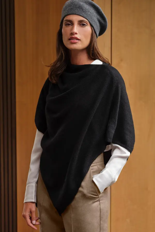 Poncho Outfit Winter