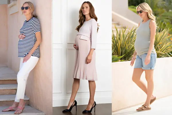 Spring and Summer Pregnancy Outfits 