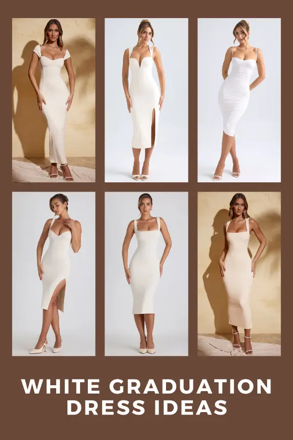 White Graduation Dress Ideas