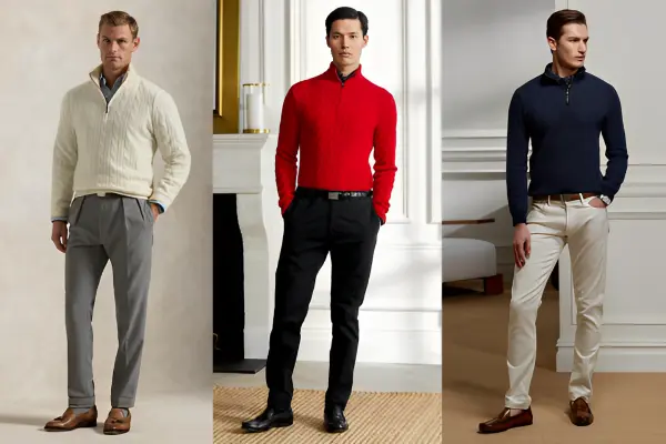 Zip Up Sweaters Men