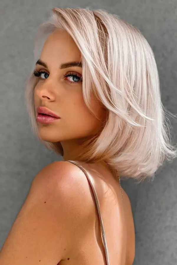 Angled Bangs