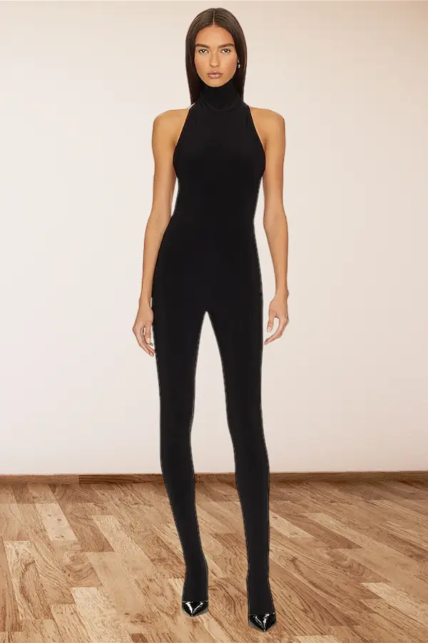 Black Catsuit Outfit