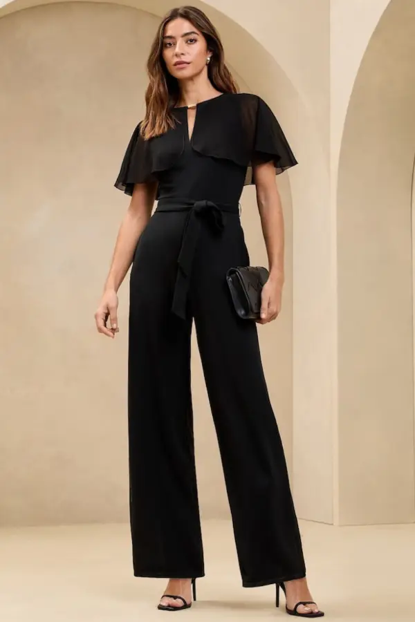 Black Jumpsuit Outfit