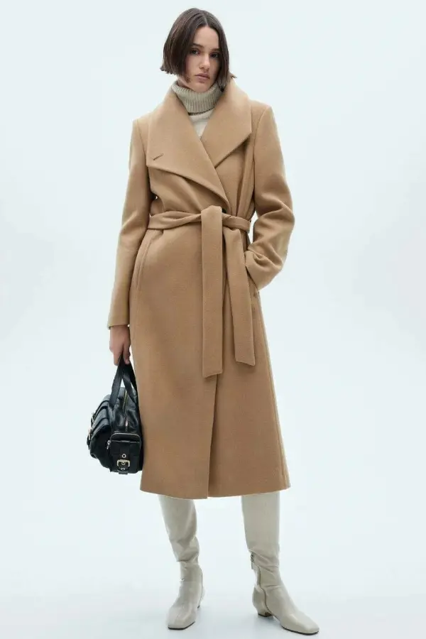 Brown Long Coat Outfit