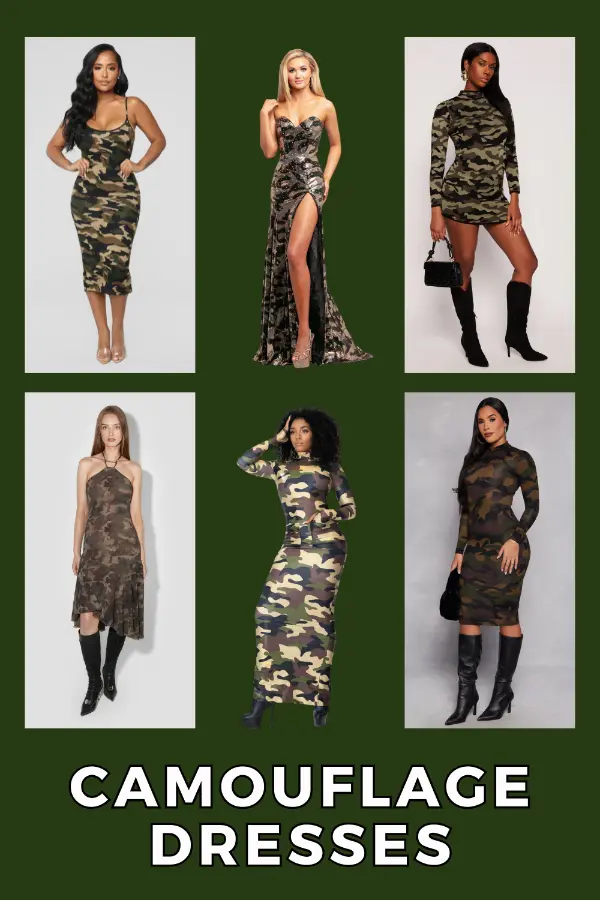 Camouflage Dresses