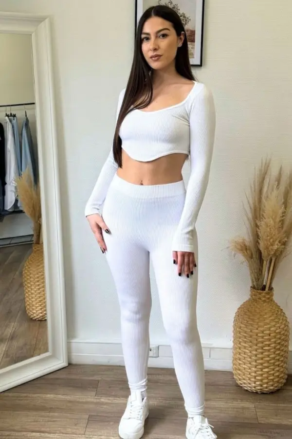 Crop Top and Leggings