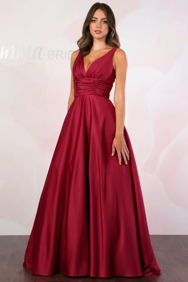 Flare Satin Dress