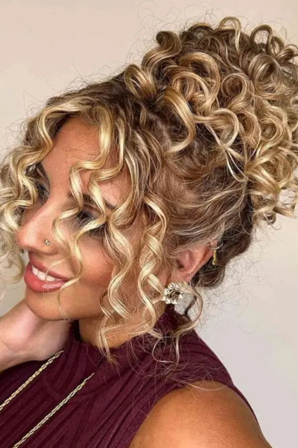 Formal Hairstyles For Curly Hair