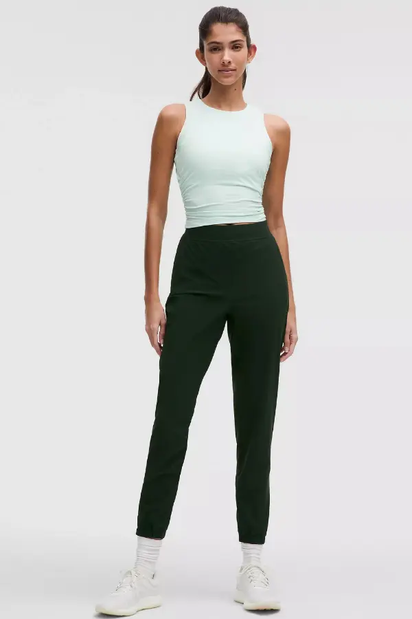Green Joggers Outfit