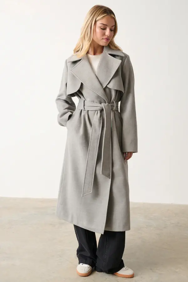 Grey Trench Coat