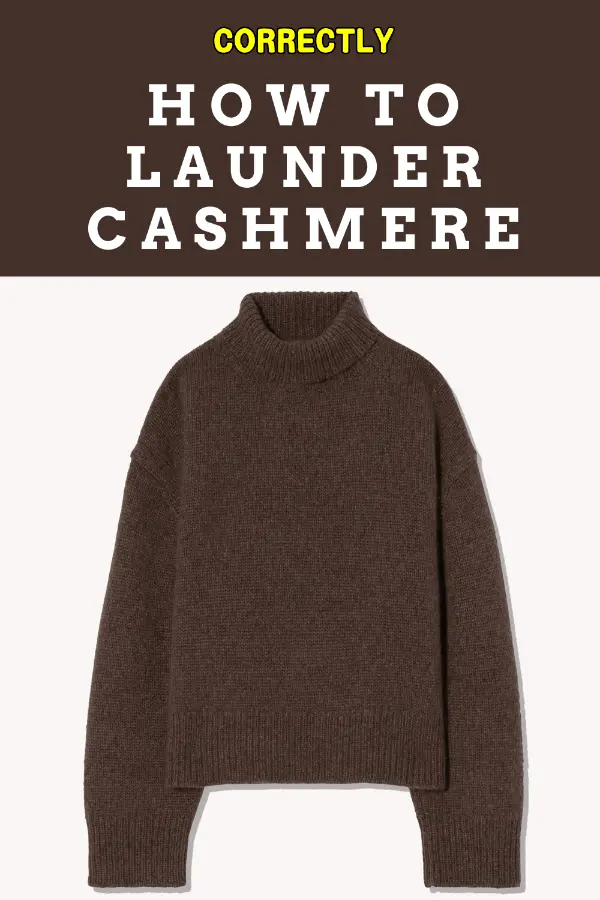 How to Launder Cashmere
