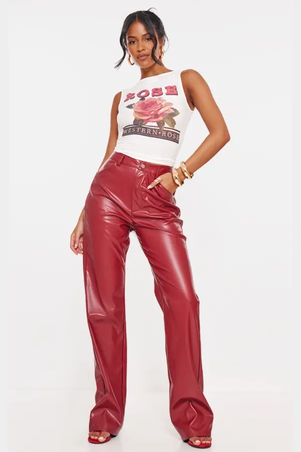 Leather Pants Concert Outfit