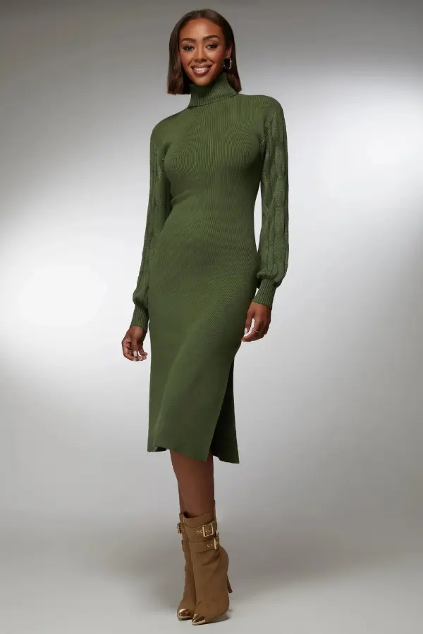 Long Sleeve Midi Dress