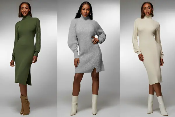 Long Sleeve Warm Dresses
