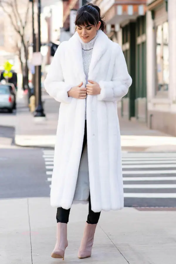 Long White Coat