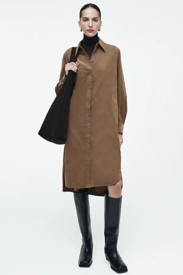 Midi Shirt Dress