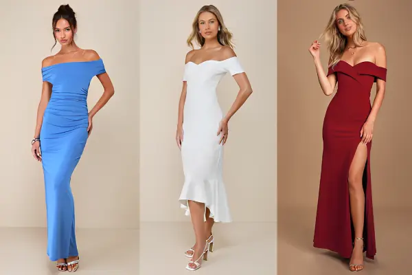 Off Shoulder Dresses