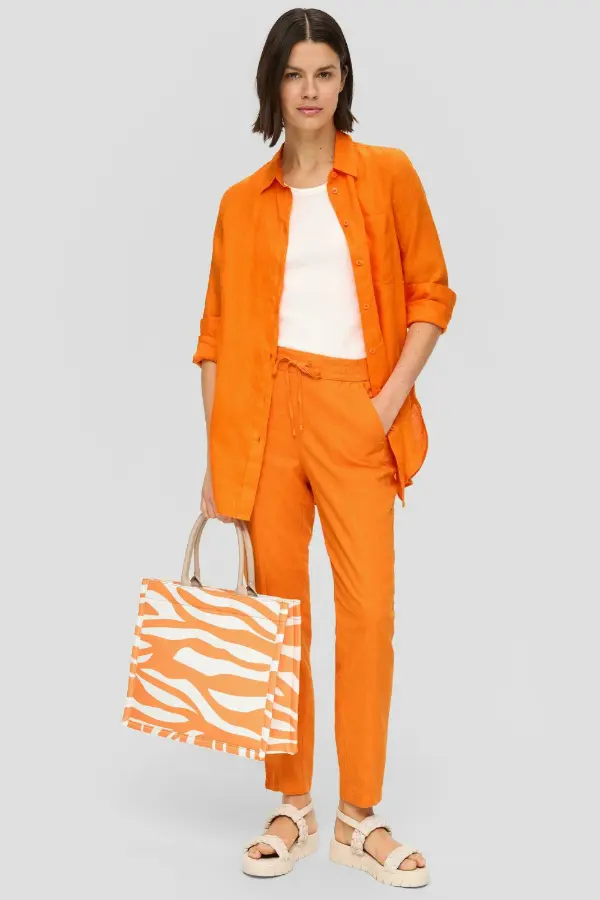 Orange Spring Outfit