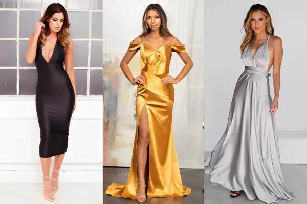 Satin Dress