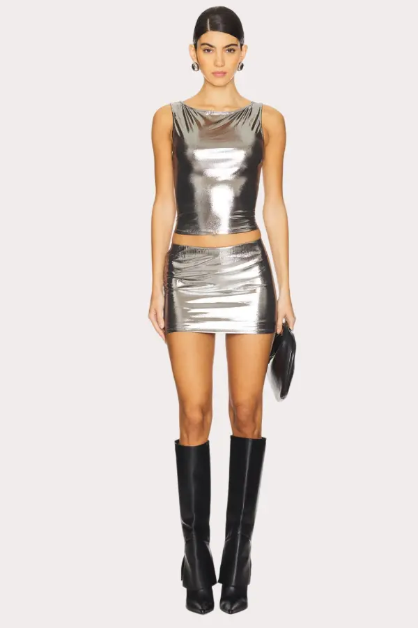 Silver Metallic Outfits