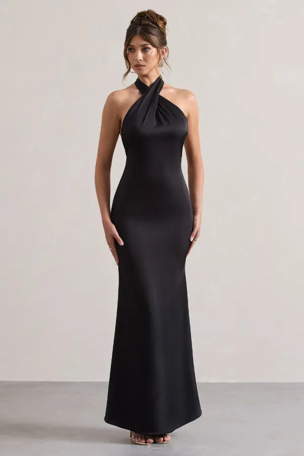 Straight Satin Dress