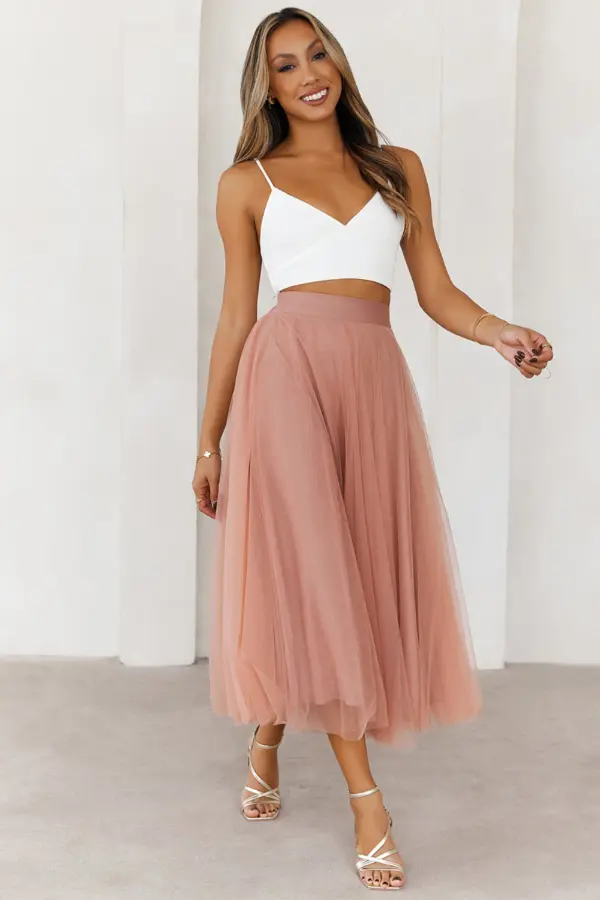 Summer Skirt Outfits Casual