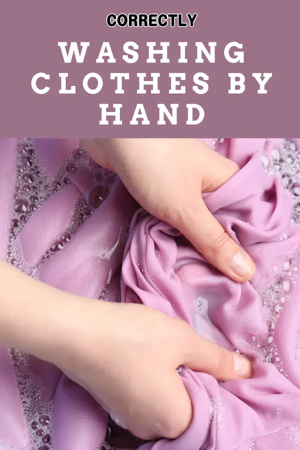 Washing Clothes by Hand