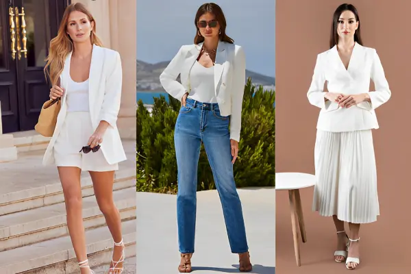 White Blazer Outfit Ideas