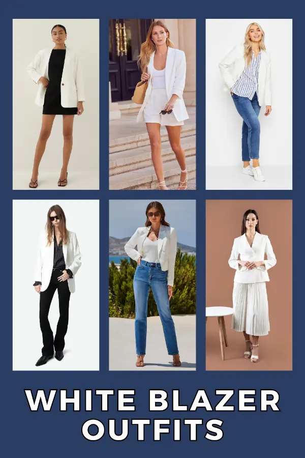 White Blazer Outfits