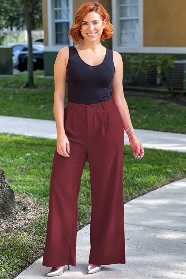 Palazzo Pants Outfit Casual