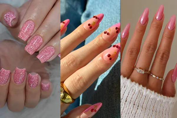 Pink Nails