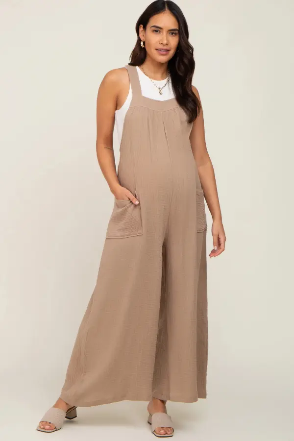 Pregnancy Overalls Outfit Summer