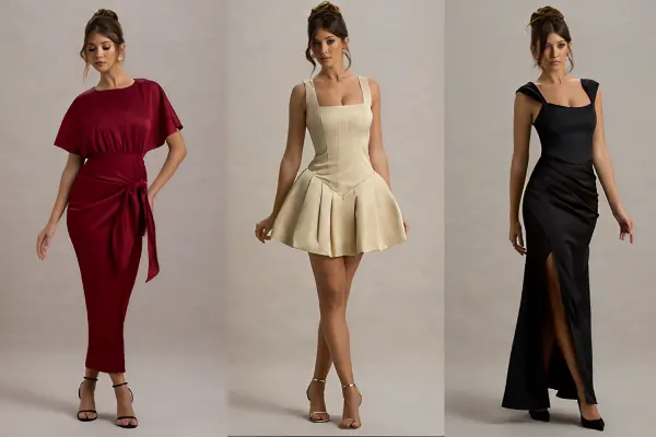 Satin Dress