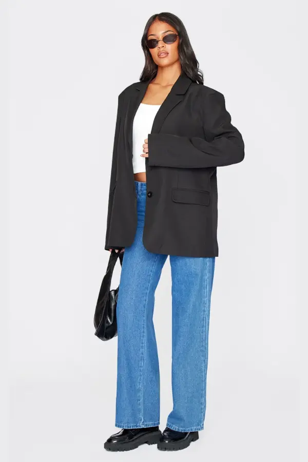 Black Blazer Outfit Casual