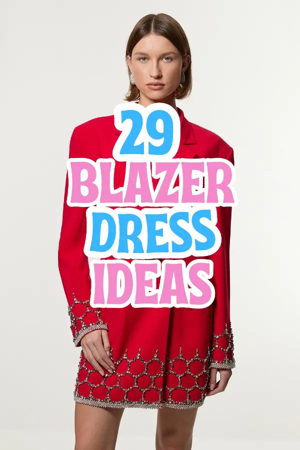 Blazer Dress Ideas