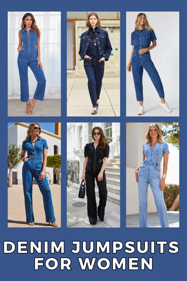 Denim Jumpsuits For Women