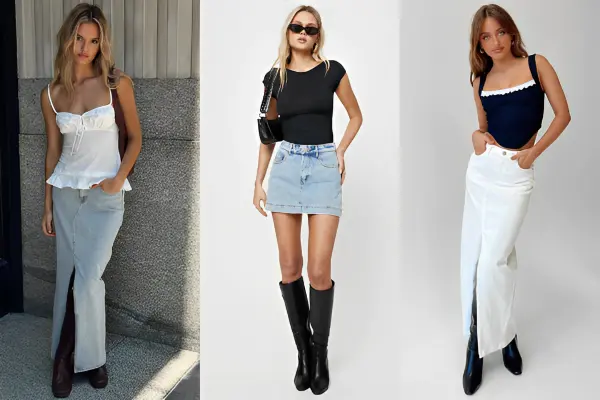 Denim Skirt