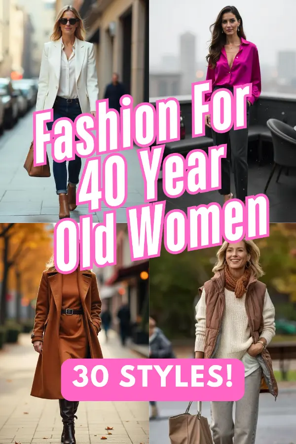 Fashion For 40 Year Old Women