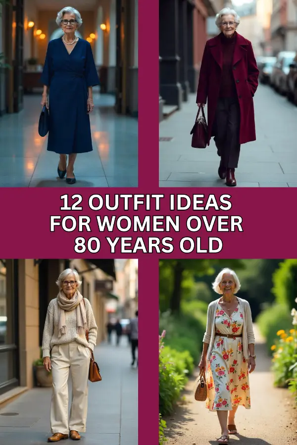 Outfit Ideas For Women Over 80 Years Old