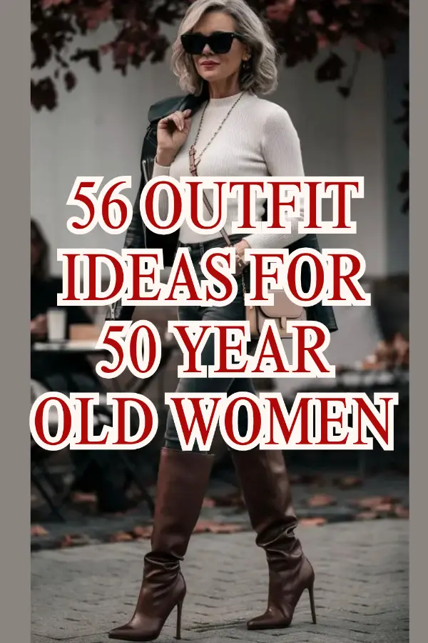 Outfit Ideas for 50 Year Old Women