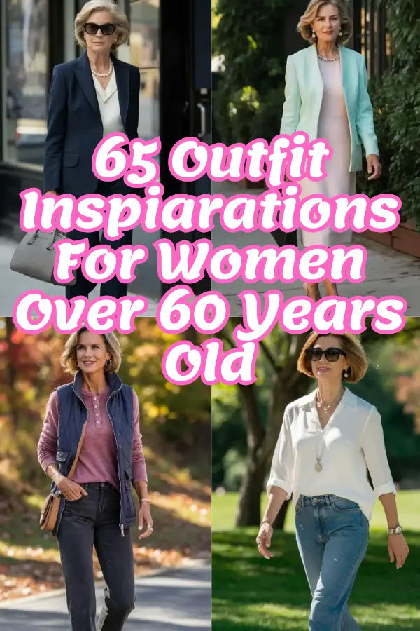 Outfit Inspirations For Women Over 60 Years Old