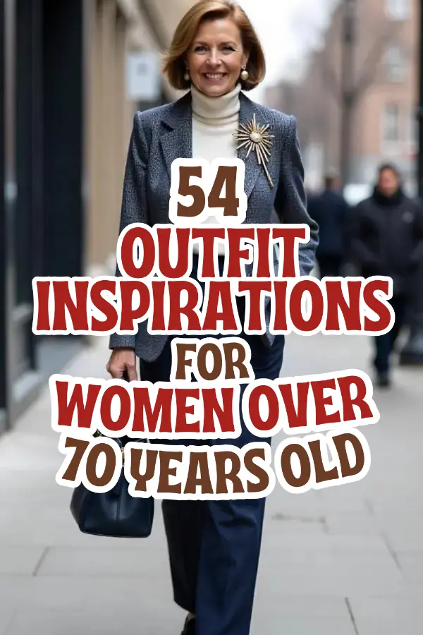 Outfit Inspirations For Women Over 70 Years Old